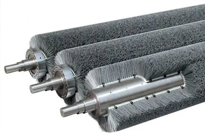 浅谈环卫刷特殊辊磨毛辊